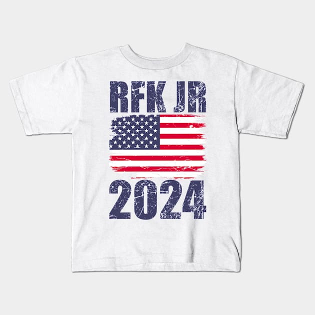 RFK JR 2024 Kids T-Shirt by mintipap